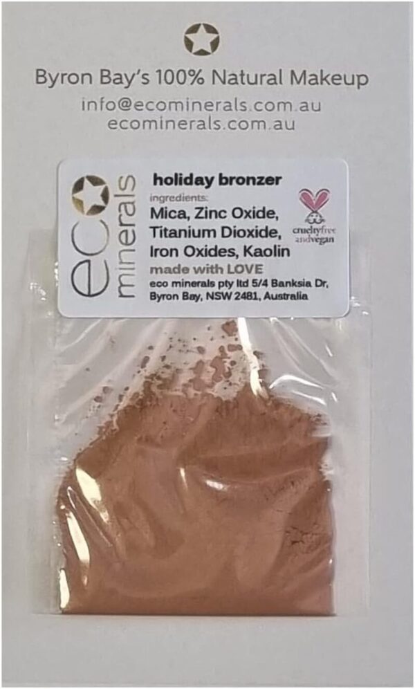 Australian Eco Minerals Bronzer Sample 0.3 G, Holiday