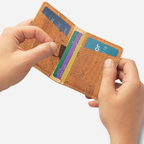 Vegan Leather Minimalist Wallet - Image 20
