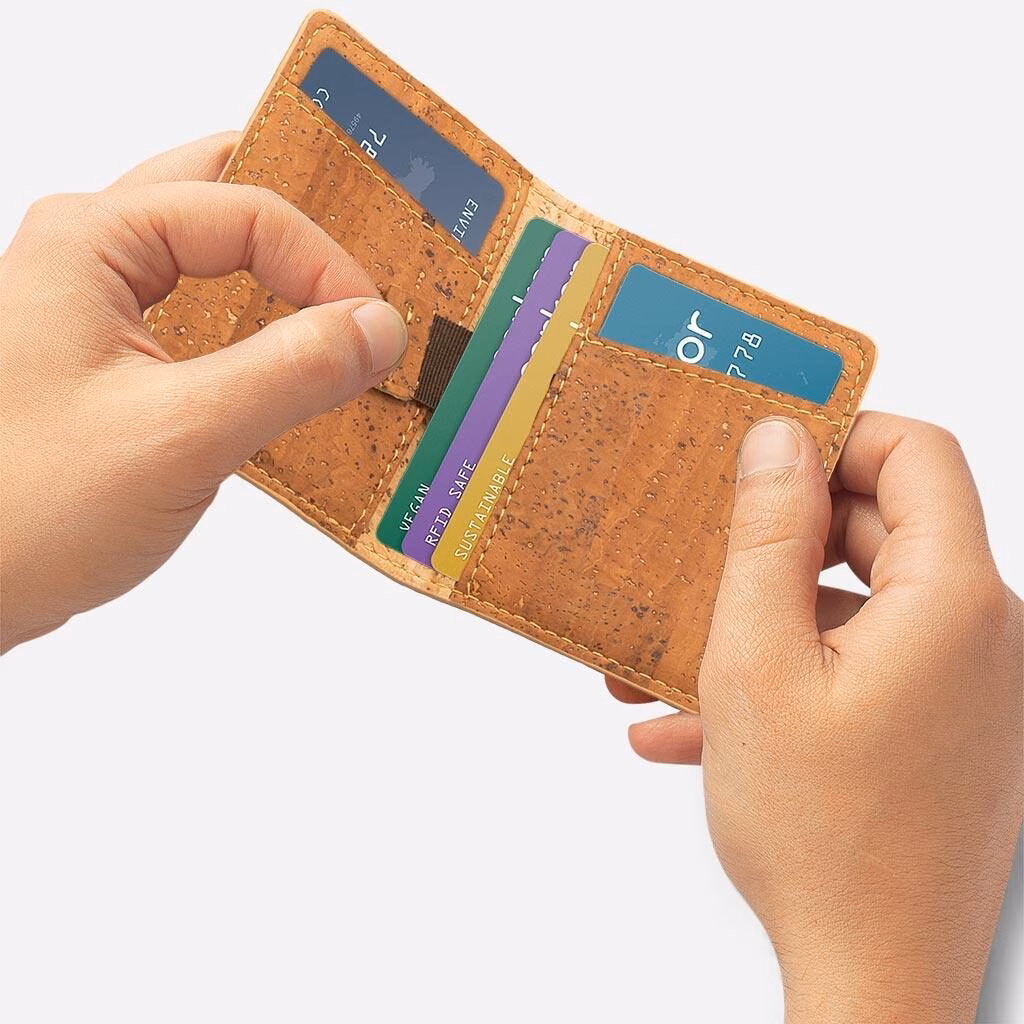 Vegan Leather Minimalist Wallet - Image 20