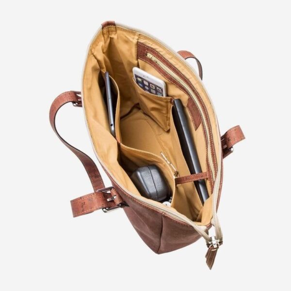 Vegan Leather Satchel Bag - Image 18