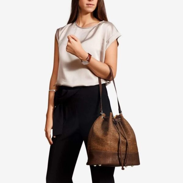 Cork Bucket Bag - Image 3