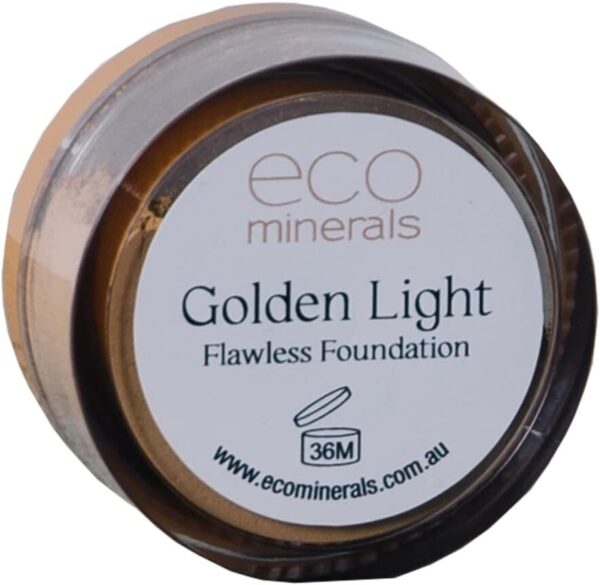 Australian Eco Minerals Flawless Foundation Jar 5 G, Golden Light