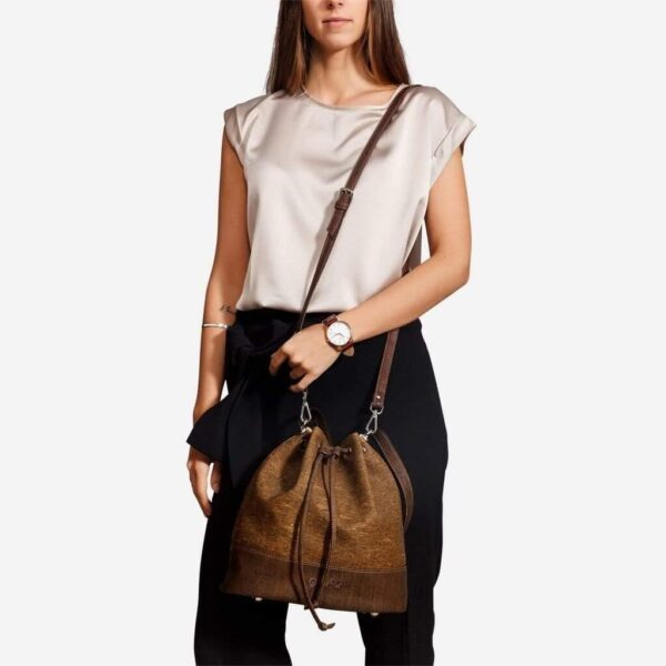 Cork Bucket Bag - Image 2