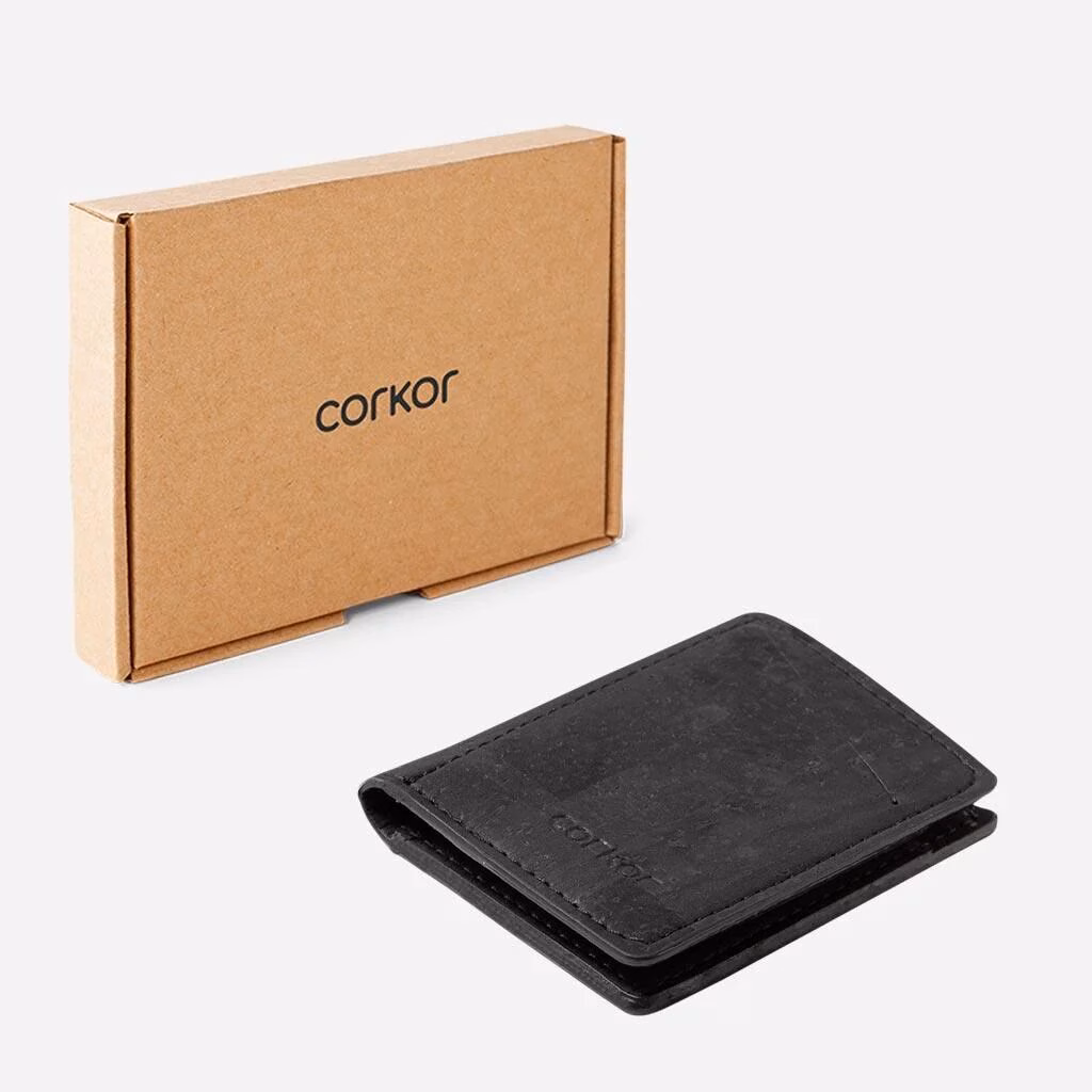 Vegan Leather Slim Wallet Coins Pocket - Image 18