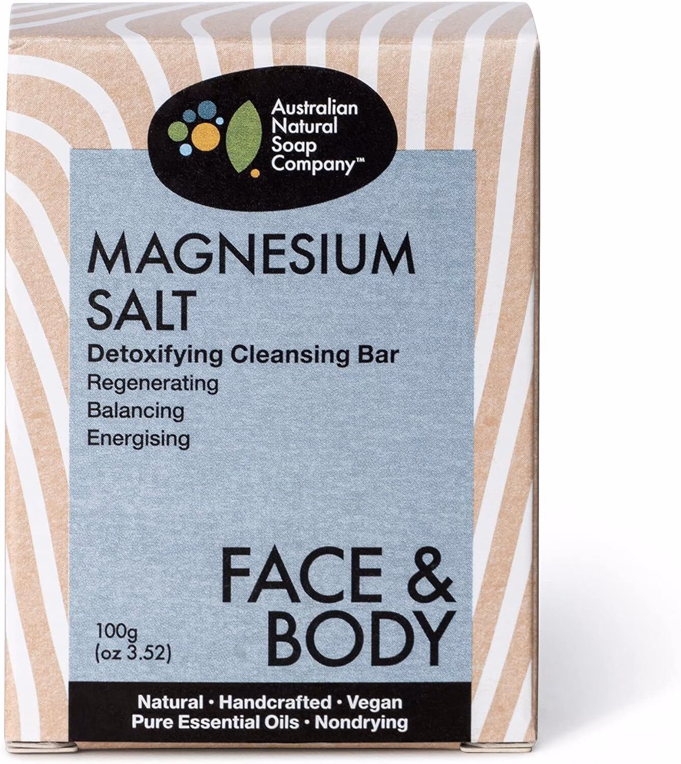 Australian-made Vegan Magnesium Salt Detoxifying Cleanser 100G - Image 2