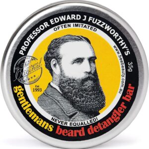 Australian-made Eco-Friendly Professor Fuzzworthy Mens Beard Moustache Detangling Conditioner