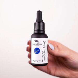 Australian Handmade, Vegan, Eco Friendly Anti-Aging Essential Oil Blend 40+ 30ML