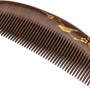 RAYWE Sandalwood Natural Detangling Hair Comb for Women