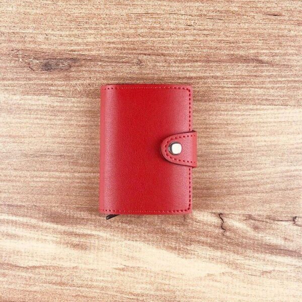 Konk - Synthetic Leather RFID Protection Pop-Op Cardholder - Image 7