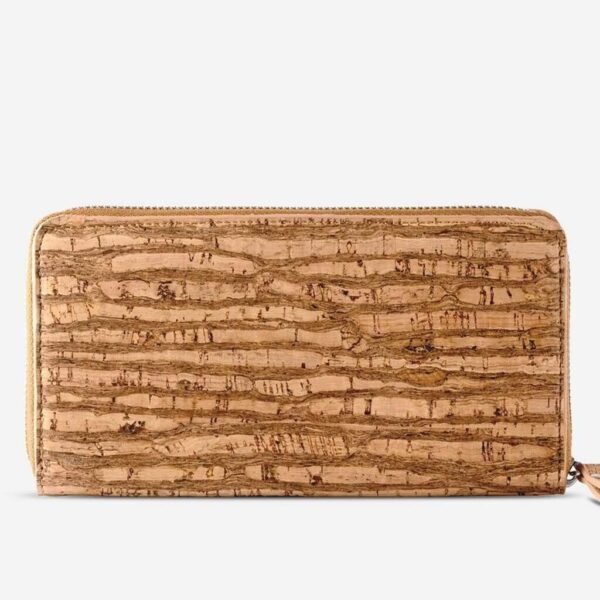 Vegan Leather Cork Wallet Long - Image 9