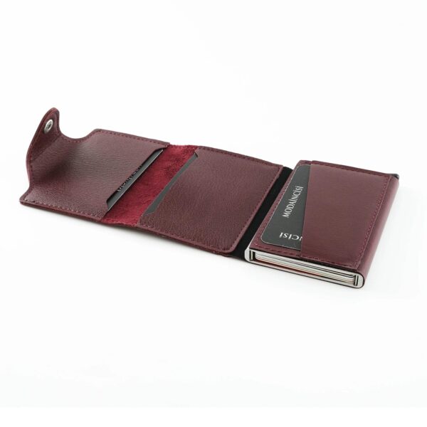 Konk - Synthetic Leather RFID Protection Pop-Op Cardholder - Image 18
