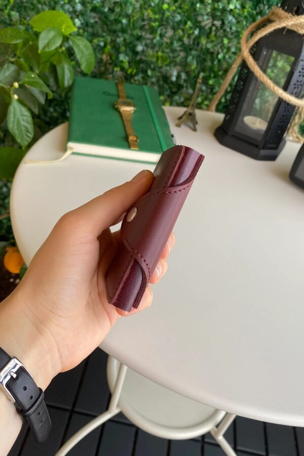 Konk - Synthetic Leather RFID Protection Pop-Op Cardholder - Image 14