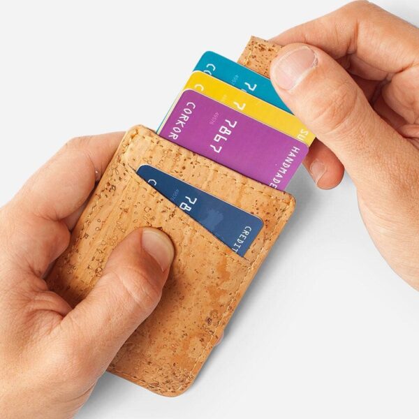 Vegan Leather Cards Sleeve - Image 8