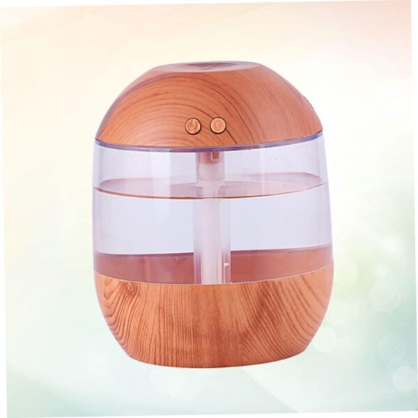 Wooden Essential Oil Diffuser Humidifier Night Light 700Ml Diffuser for Aromatherapy - Image 9