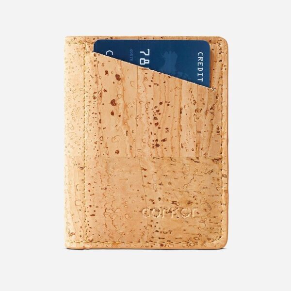 Vegan Leather Slim Wallet Coins Pocket - Image 10