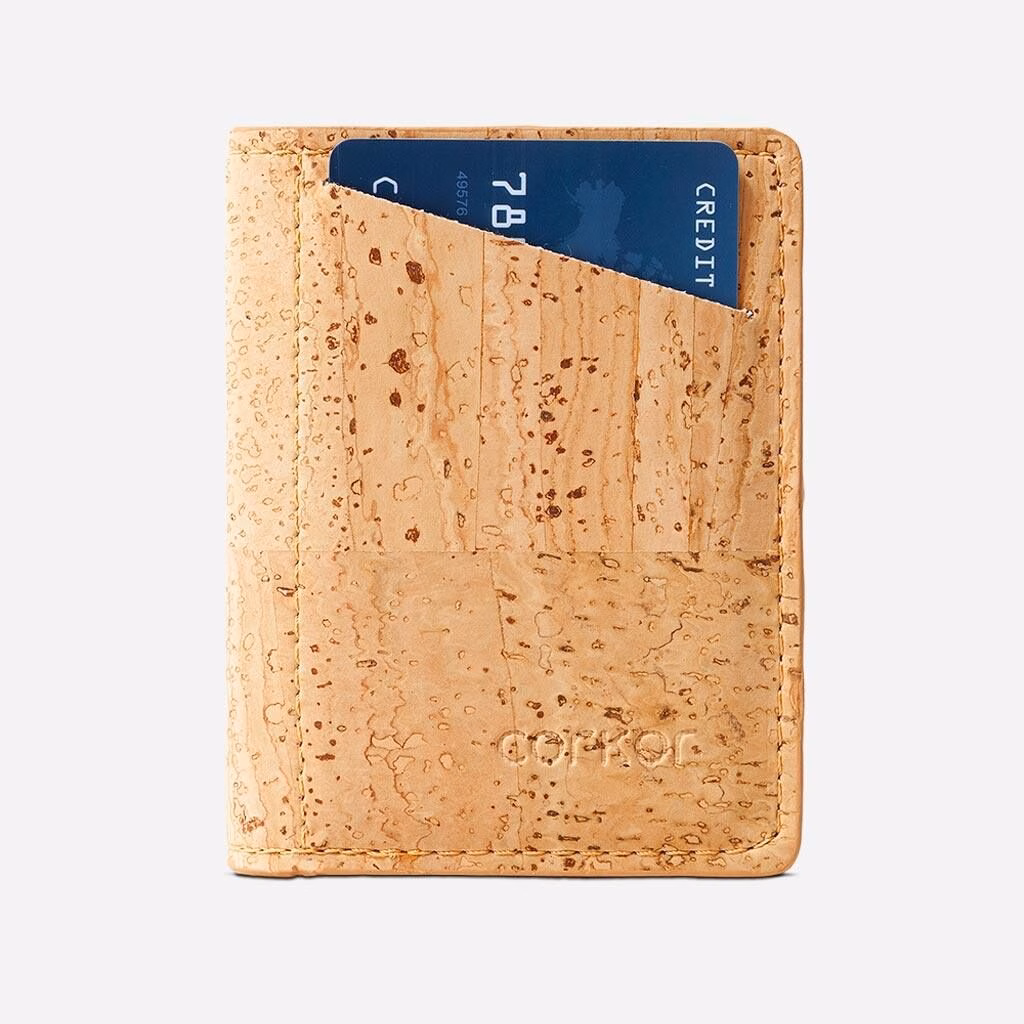 Vegan Leather Slim Wallet Coins Pocket - Image 10
