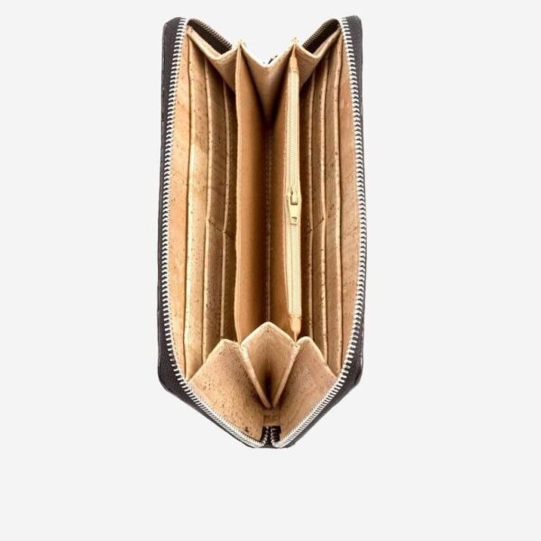 Vegan Leather Cork Wallet Long - Image 17
