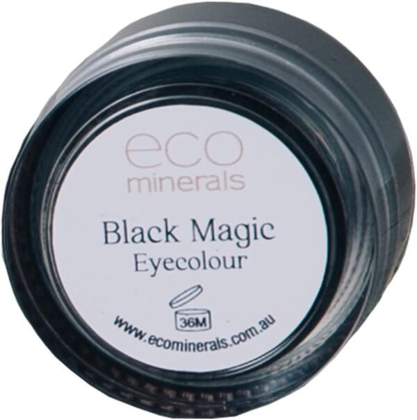 Australian Eco Minerals Mineral Eye Colour Jar 1.5 G, Black Magic
