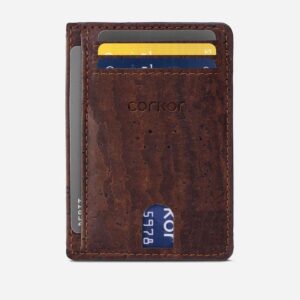 Vegan Leather Cards Holder RFID Safe