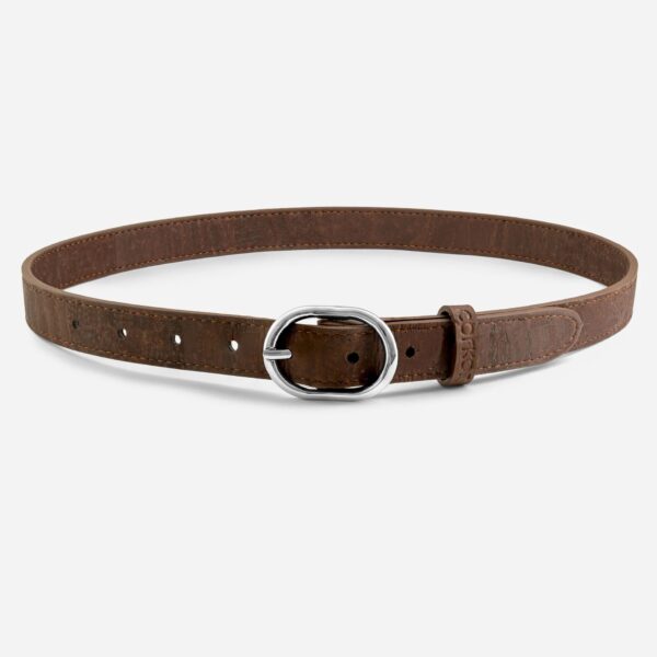 Vegan Cork Leather Belt 25Mm - Image 5