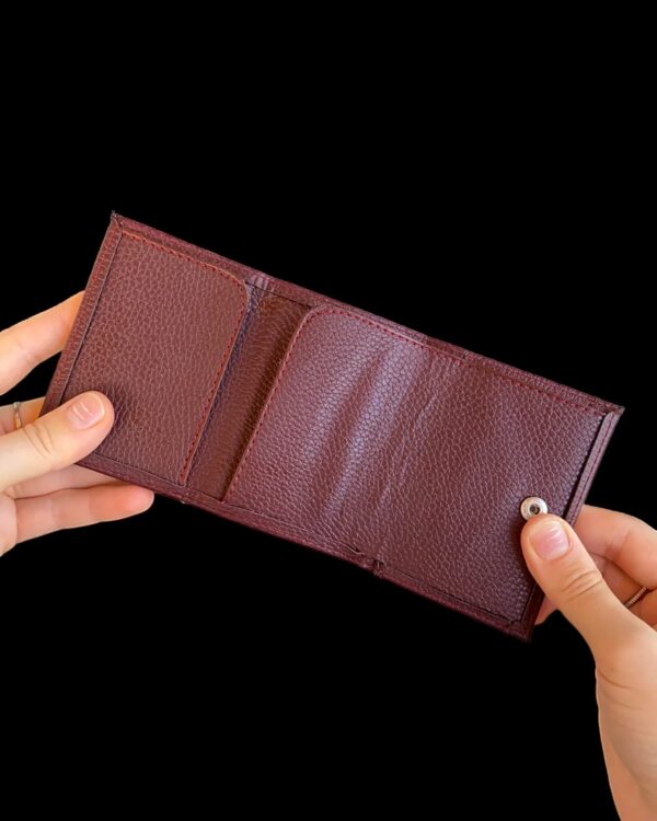 Agara – PU Leather RFID Mechanism Card Holder/Wallet - Image 6
