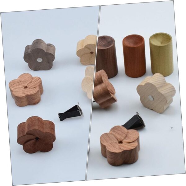 3Pcs Natural Wood Essential Oil Diffuser for Aromatherapy - Image 4