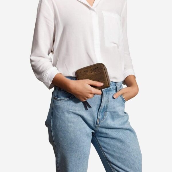 Vegan Leather Wallet Square - Image 2