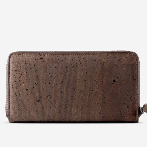 Vegan Leather Cork Wallet Long - Image 3