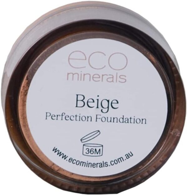 Australian Eco Minerals Perfection Foundation Jar 8 G, Beige