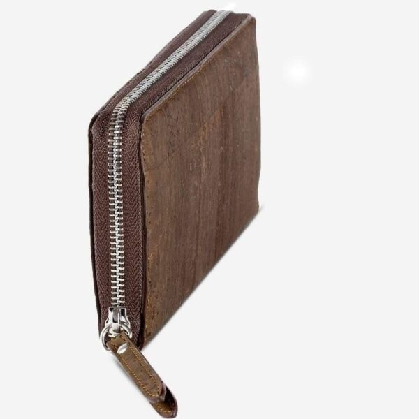 Vegan Leather Cork Wallet Long - Image 4