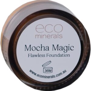 Australian Eco Minerals Flawless Foundation Jar 5 G, Mocha Magic