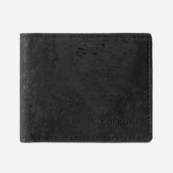 Vegan Cork Leather Wallet with Coin Pocket - Image 18