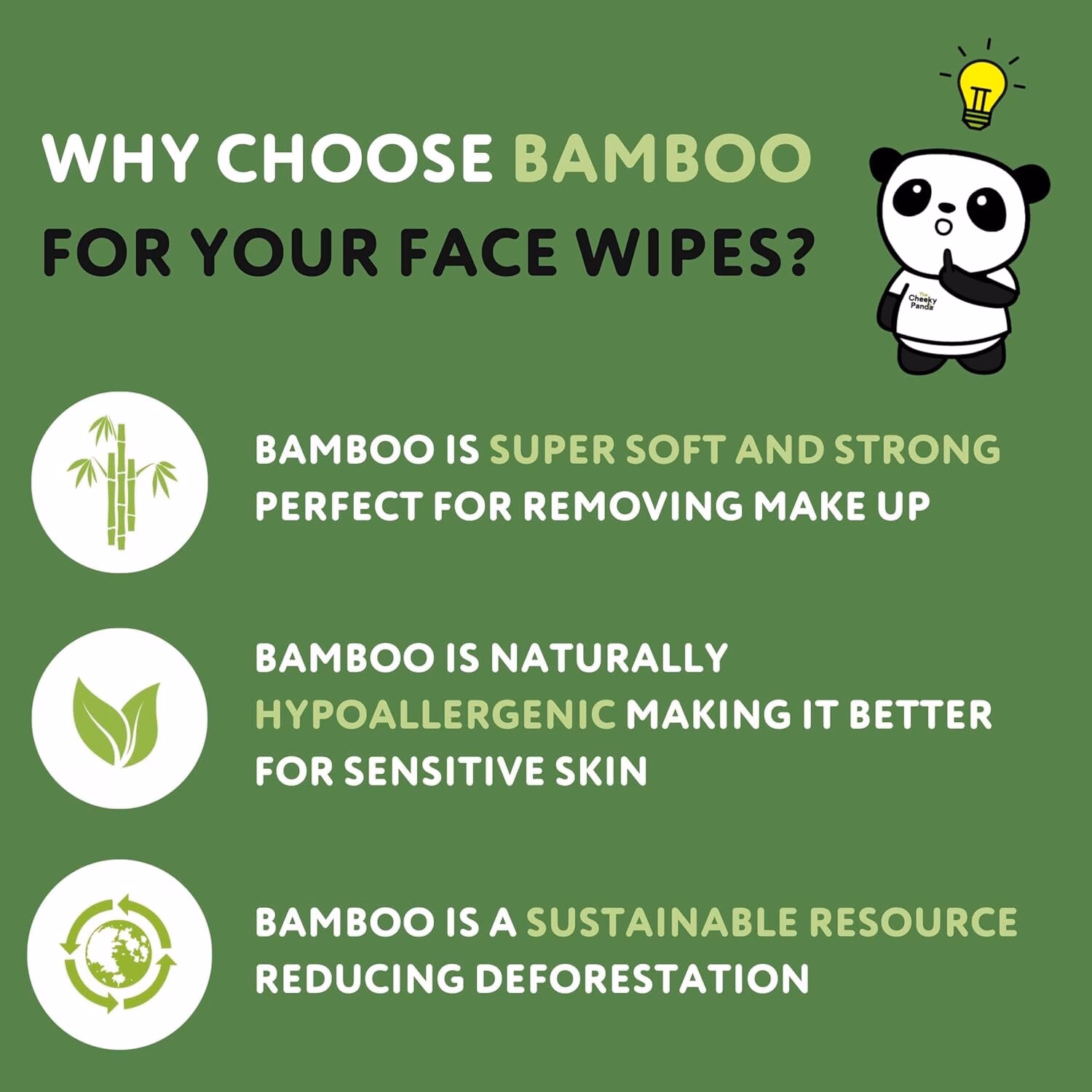Premium Sustainable Face Wipes Eye Makeup Remover | Coconut Scented (Pack of 25) - Image 6