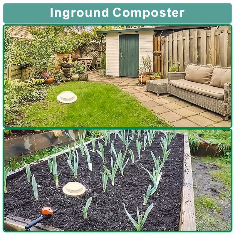 Compost Bin Outdoor Inground Worm Farm Compost Bin Kit for Raised Garden Beds at Home Farm Compost Bin for Garden - Image 5