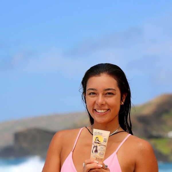Eco-Friendly Hawaiian Natural Zinc Sunscreen SPF 50/80 Minutes Water Resistance - Image 5