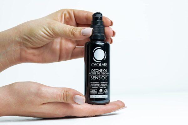 OZOLABS OZONATED OIL - SENSIOIL© | Certified Organic Ozonated Olive Oil & Ozonated Sunflower Oil | Deep Hydration & Skin Regeneration | ISO 9001 | 1.7 Fl. Oz. - Image 3
