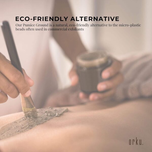 1.3 KG Ground Pumice Stone Granular Powder Tub Eco Exfoliant Body Scrub Soap Additive - Image 5