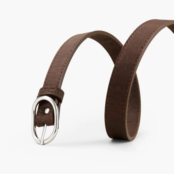 Vegan Cork Leather Belt 25Mm - Image 3