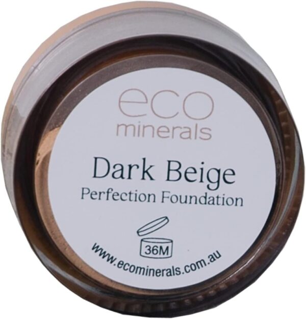 Australian Eco Minerals Perfection Foundation Jar 8 G, Darkest Beige