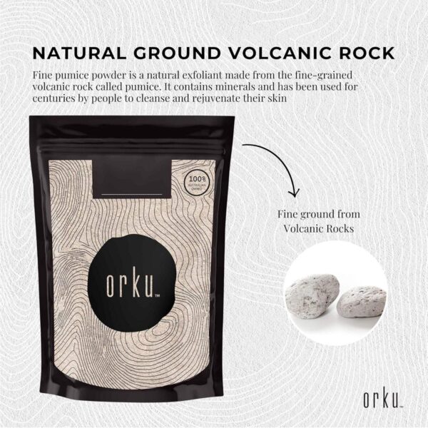 1Kg Ground Pumice Stone Granular Powder Eco Exfoliant Body Scrub Soap Additive - Image 6