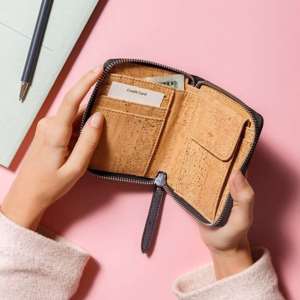 Vegan Leather Wallet Square - Image 12