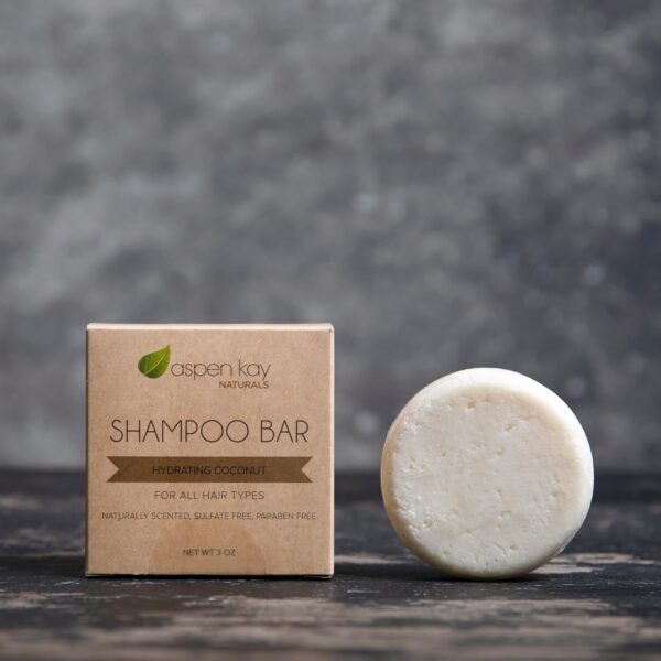 Coconut & Argan Oil Shampoo Bar, Deep Moisturizing for Dry Damaged Hair. Hydrating & Nourishing Solid Shampoo for Curly, Coily & Color Treated Hair, Vegan & Sulfate Free, USA Made. 3 Oz. - Image 2
