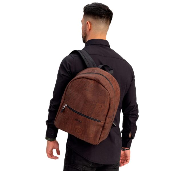 Vegan Cork Leather Backpack Unisex - Image 10