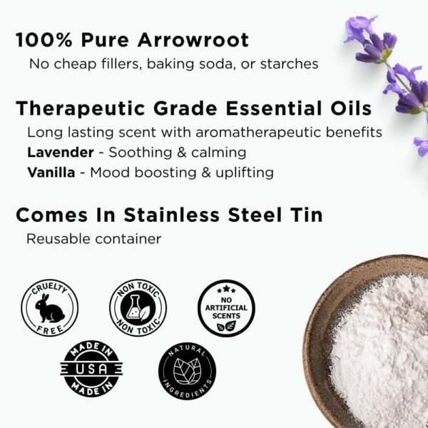 Eco-Conscious Unscented Body Powder - Image 4