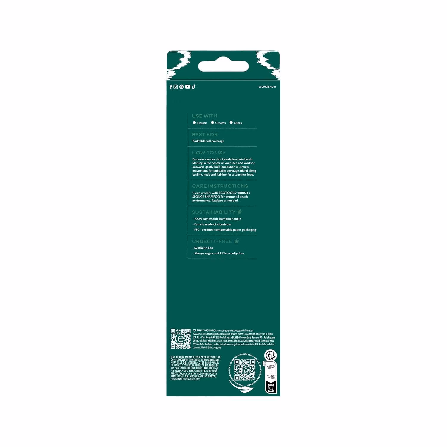 Eco Tools Wonder Cover Complexion Brush - Image 9