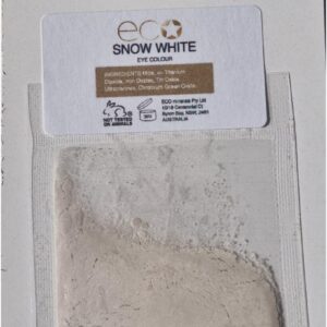 Australian Eco Minerals Mineral Eye Colour Sample, 1.5 G, Snow White