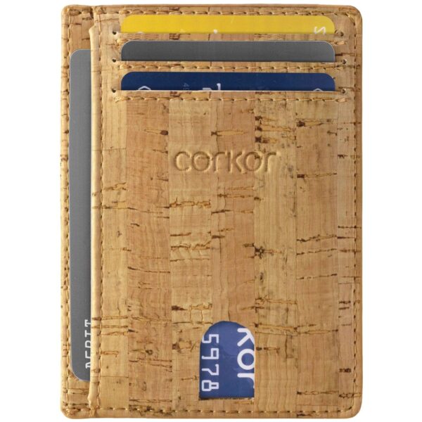 Vegan Leather Cards Holder RFID Safe - Image 18
