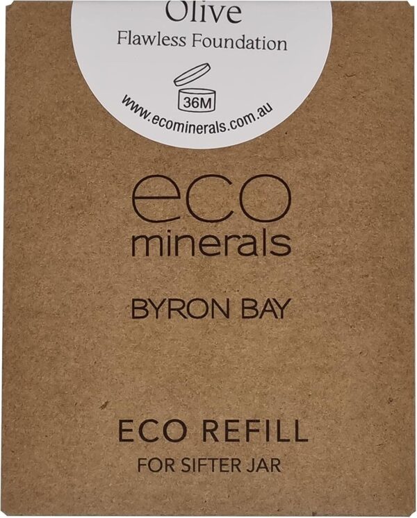 Australian Eco Minerals Flawless Foundation Refill 5 G, Olive