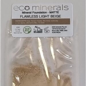 Australian Eco Minerals Mineral Flawless Foundation Sample, 0.3 G, Light Beige