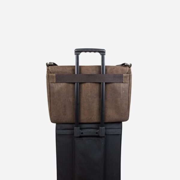 Vegan Leather Messenger Bag - Image 5